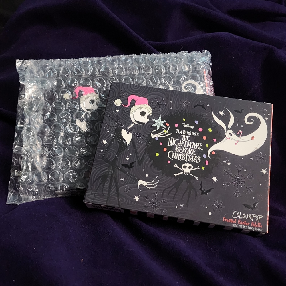 BNIB ColourPop x The Nightmare Before Christmas Eyeshadow Palette - Picture 2 of 8